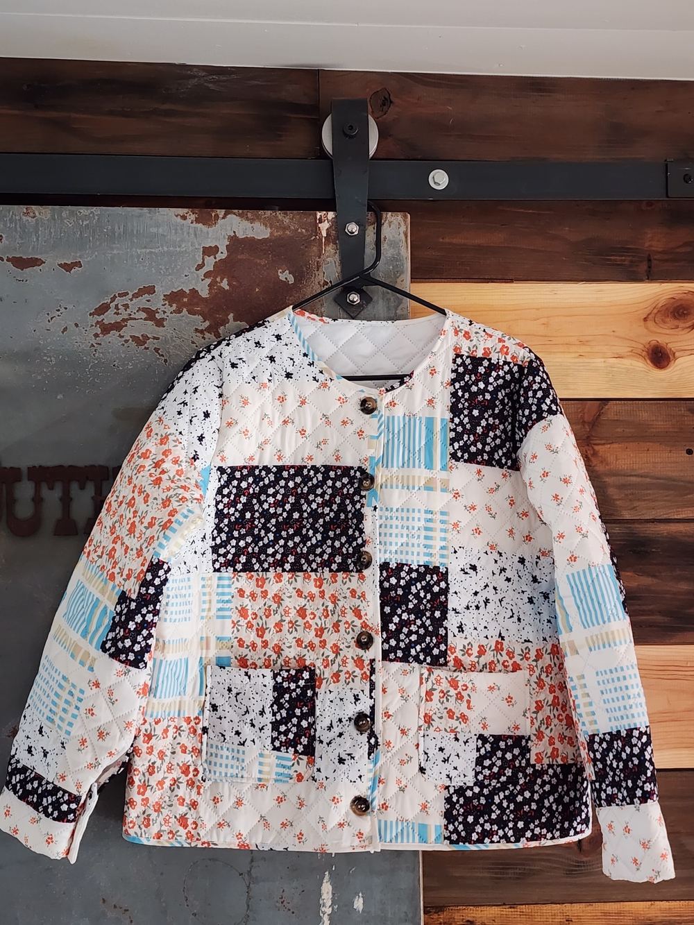 Patchwork Quilted Jacket